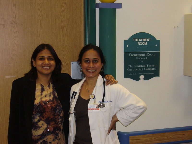 Training Pediatrician at Shady Grove Hospital, USA
