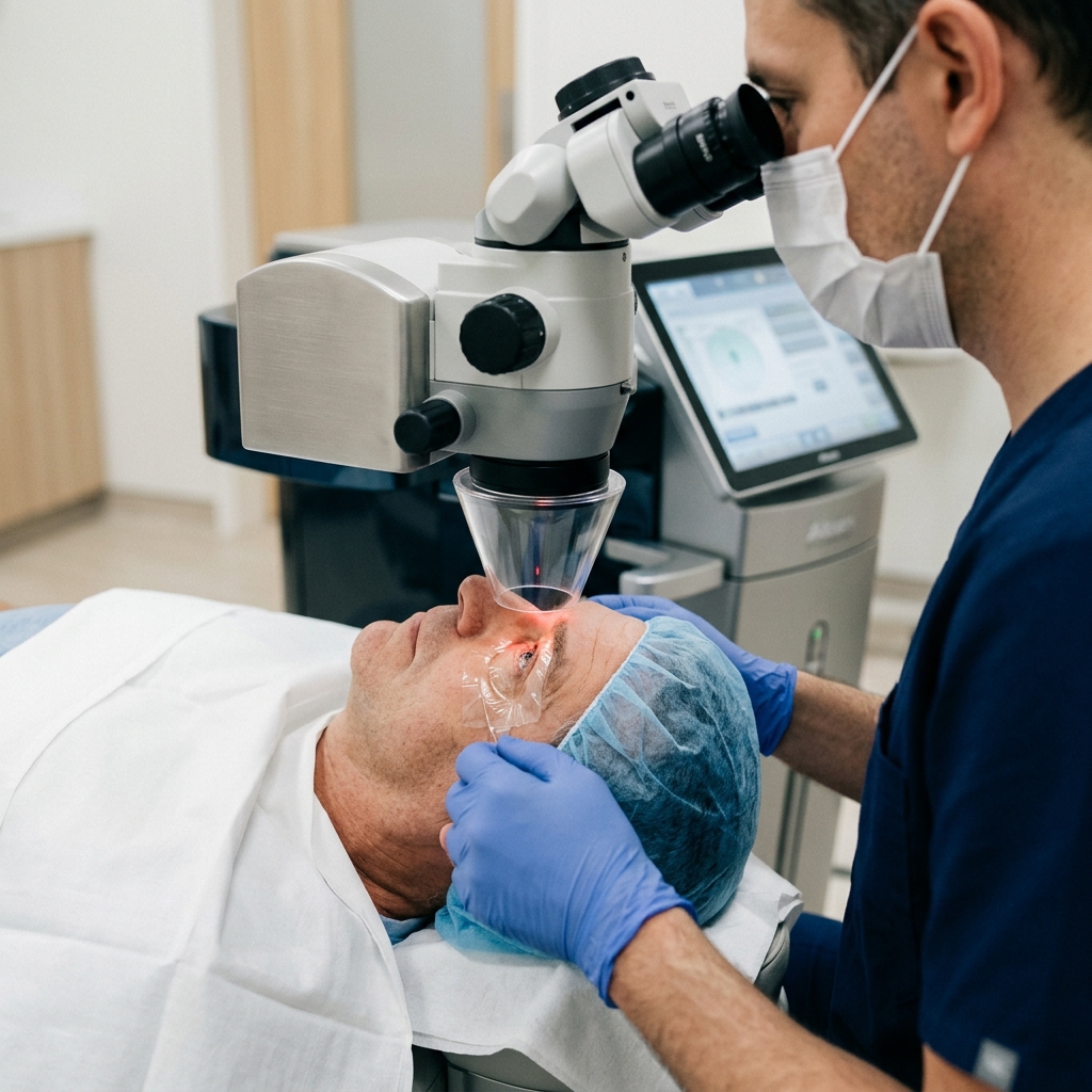 LASIK laser eye surgery at Tulip Clinic